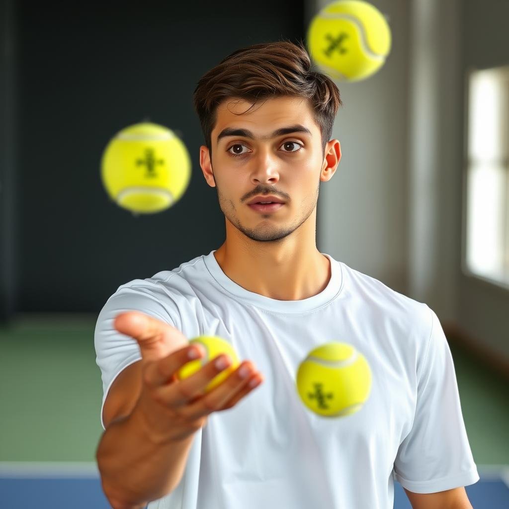 Juggling untuk melatih koordinasi mata-tangan Juggling untuk melatih koordinasi mata-tangan