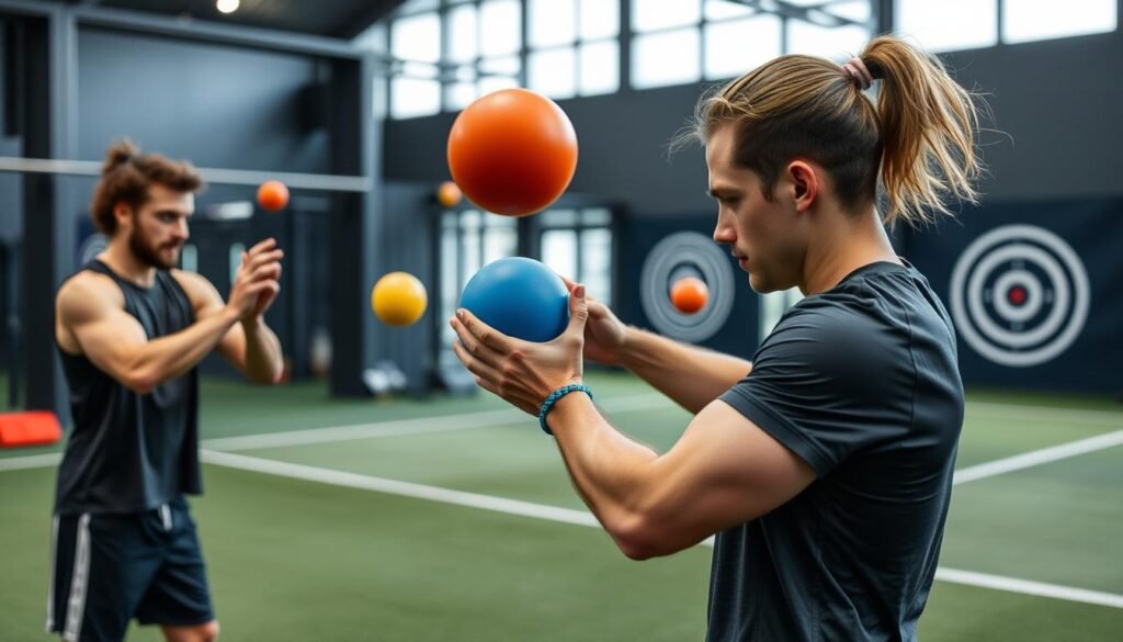 Latihan koordinasi mata-tangan untuk atlet badminton dan tenis Latihan koordinasi mata-tangan untuk atlet badminton dan tenis