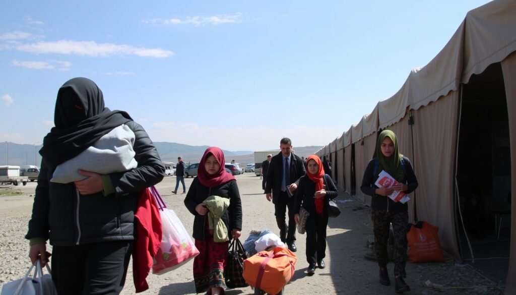 Pengungsi etnis Armenia dari Nagorno-Karabakh tiba di Armenia setelah eksodus besar-besaran pada September 2023 Pengungsi etnis Armenia dari Nagorno-Karabakh tiba di Armenia setelah eksodus besar-besaran pada September 2023
