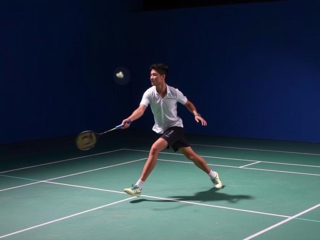 Shadow badminton untuk koordinasi gerakan Shadow badminton untuk koordinasi gerakan
