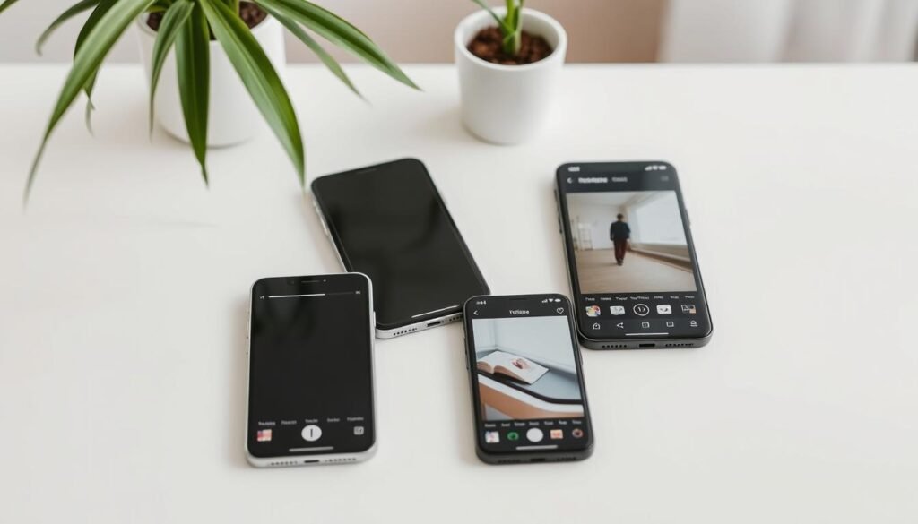 a vibrant, natural-looking photo of various mobile devices and editing apps for photo editing, showcasing a range of natural, minimalist editing tools and features. the devices are displayed on a clean, white tabletop, with soft, diffused lighting illuminating the scene. the apps are represented by crisp, clean icons or screenshots, highlighting their intuitive interfaces and powerful yet subtle editing capabilities. the overall composition and styling convey a sense of simplicity, elegance, and the ability to achieve natural, authentic-looking photo edits without heavy-handed filters or manipulations. a vibrant, natural-looking photo of various mobile devices and editing apps for photo editing, showcasing a range of natural, minimalist editing tools and features. the devices are displayed on a clean, white tabletop, with soft, diffused lighting illuminating the scene. the apps are represented by crisp, clean icons or screenshots, highlighting their intuitive interfaces and powerful yet subtle editing capabilities. the overall composition and styling convey a sense of simplicity, elegance, and the ability to achieve natural, authentic-looking photo edits without heavy-handed filters or manipulations.