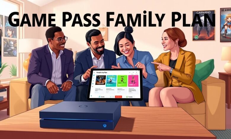 Game Pass Ultimate Family Plan 4 Anggota