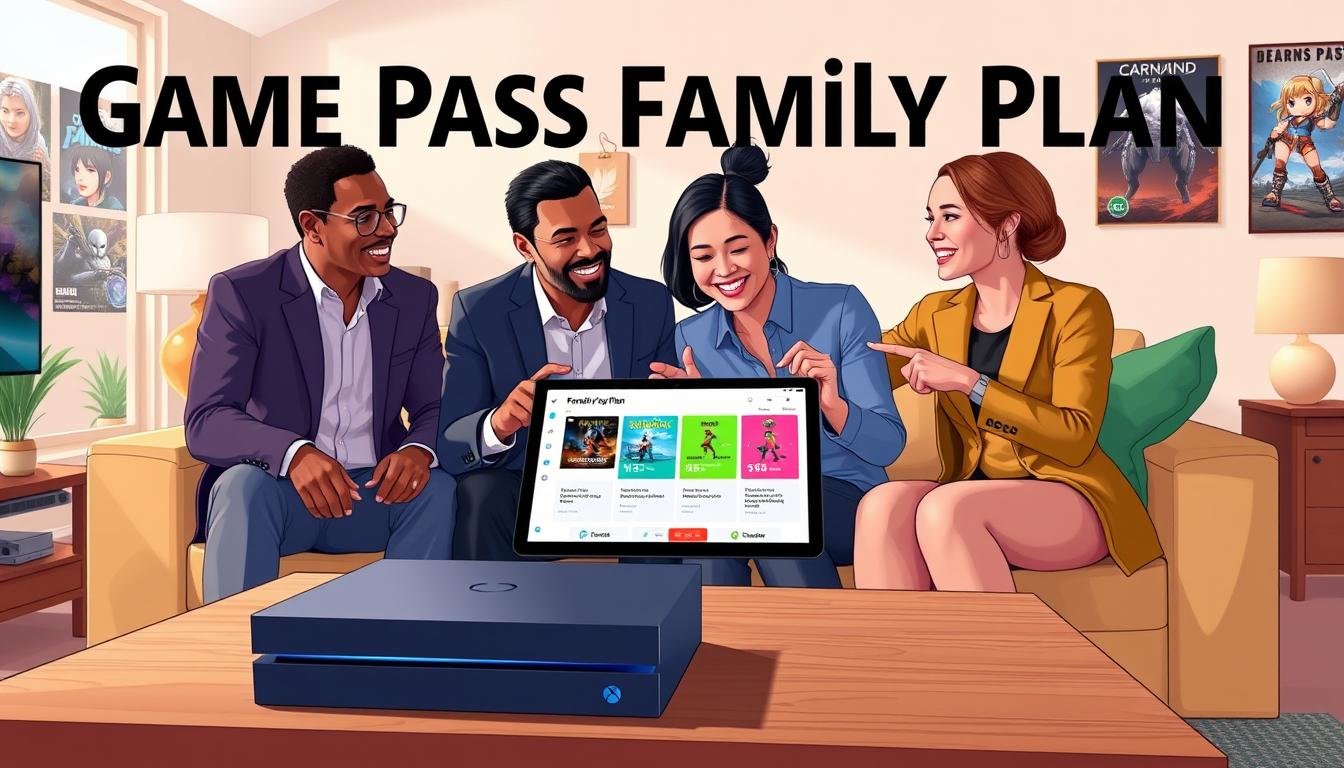 Game Pass Ultimate Family Plan 4 Anggota